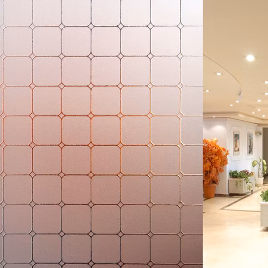 샤워실 도어 패널용 강화 유리/불투명 유리